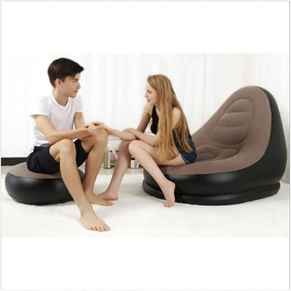 Inflatable Singal Sofa With Air Pump